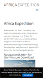 Mobile Screenshot of africaexpedition.de